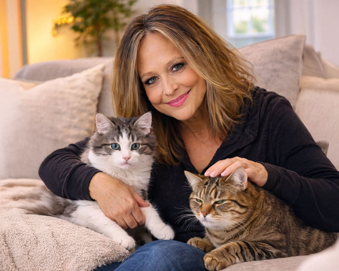 Melissa with cats.jpg